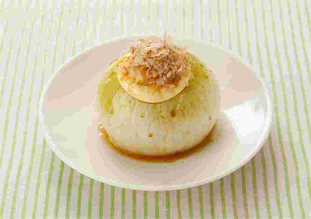 玉ねぎのまるごとレンジ蒸し