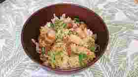 ラフテーを使った豚角煮丼