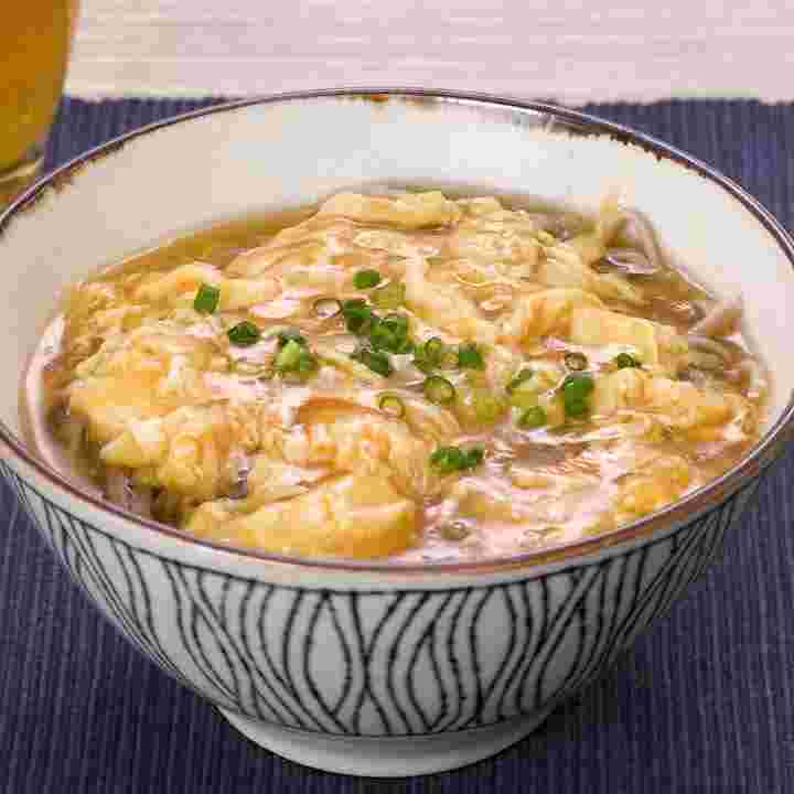 休日のランチにおすすめのかきたま蕎麦