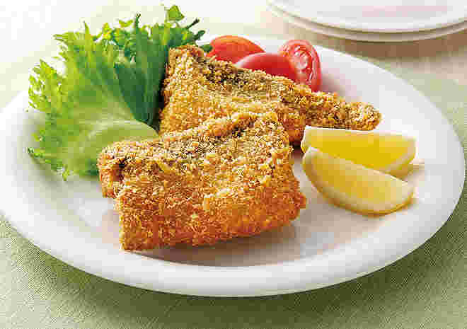 魚のフライ料理「鯖のフライ」