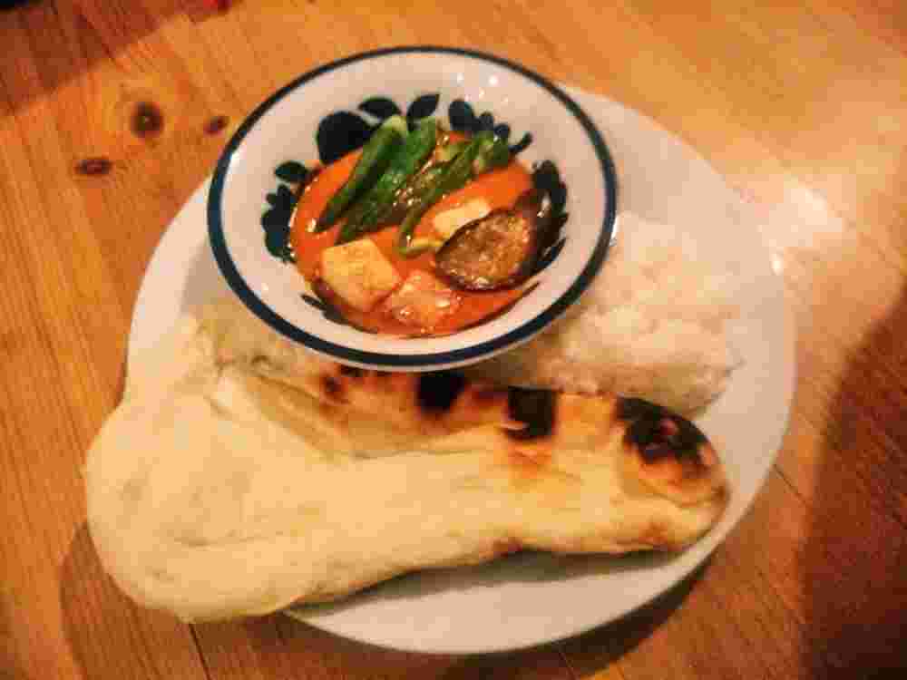 なすカレー、超簡単ななす入りインド風カレー