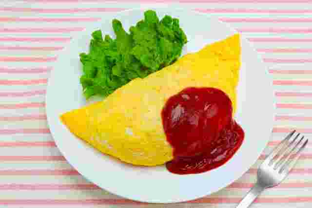 洋食の定番料理「オムレツ」