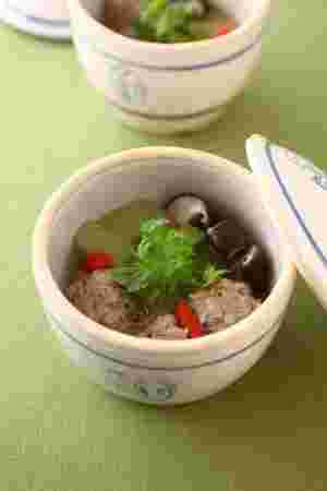 肉だんごの冬瓜スープ