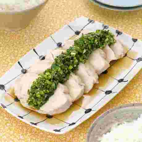  ニラだけで作るよだれ鶏