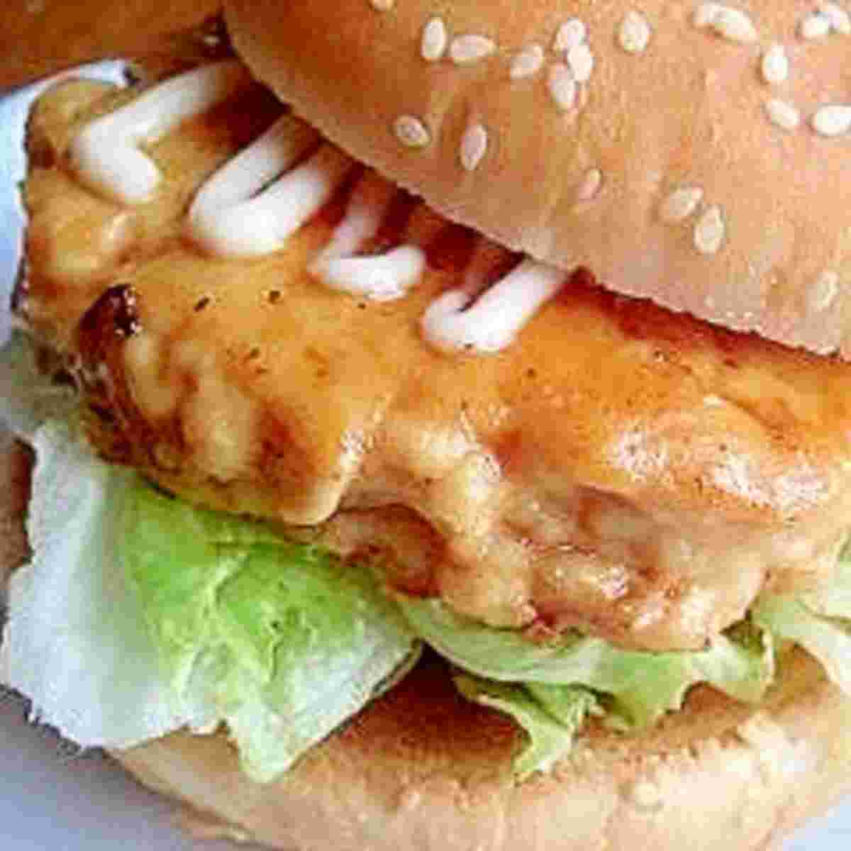 つくねのハンバーガーパテ