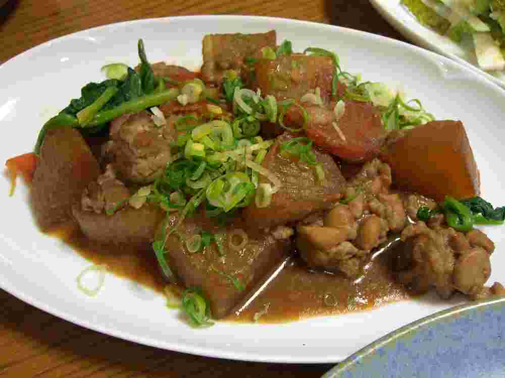 たらの白子と大根のコク煮物のレシピ