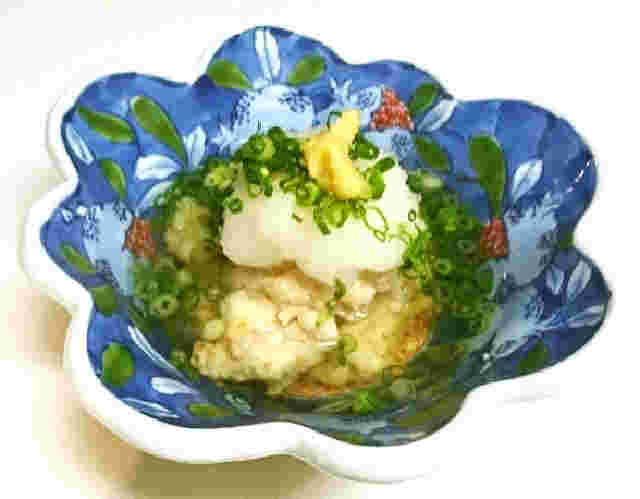 たらの白子の揚げ出しのレシピ