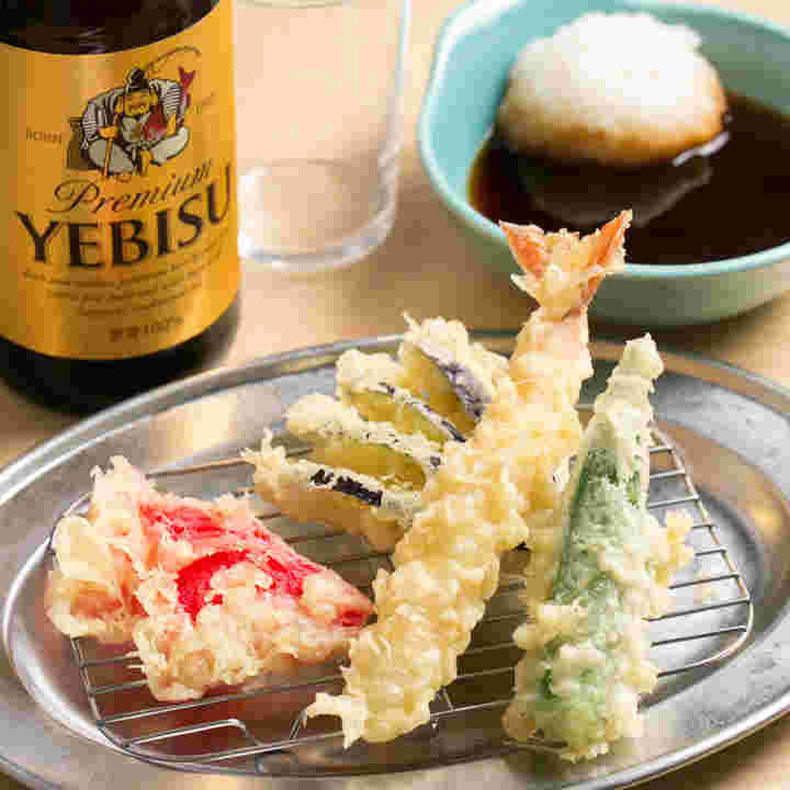 天麩羅えびのやのほろ酔いセット