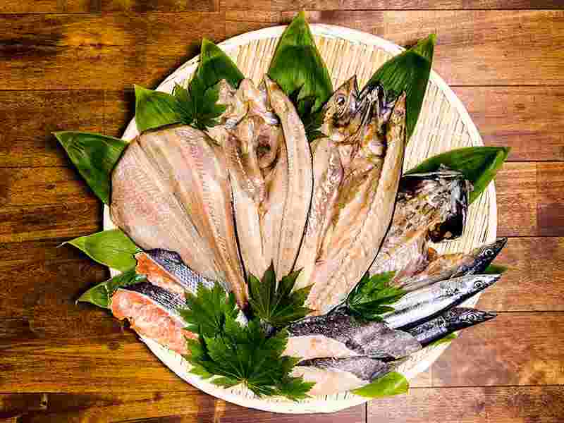 葉山で購入できる魚新の干物