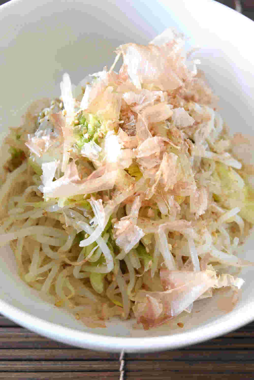 白菜ともやしの浅漬け