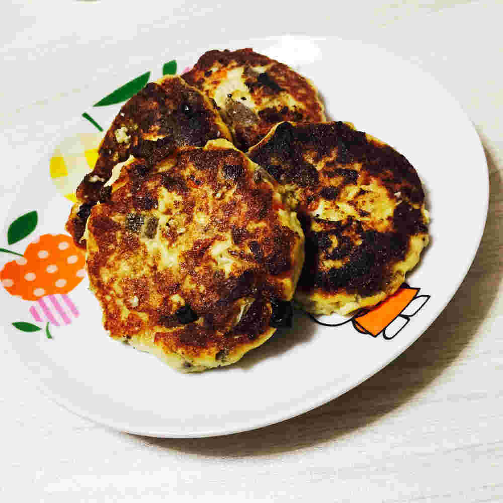 豆腐&氷こんにゃくの 簡単ハンバーグ