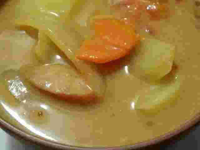 カレー風味のトマトシチュー