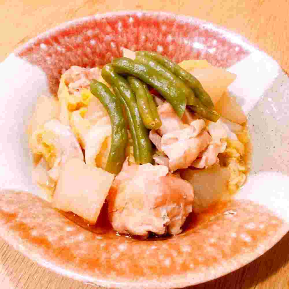 白菜と鶏大根の煮物