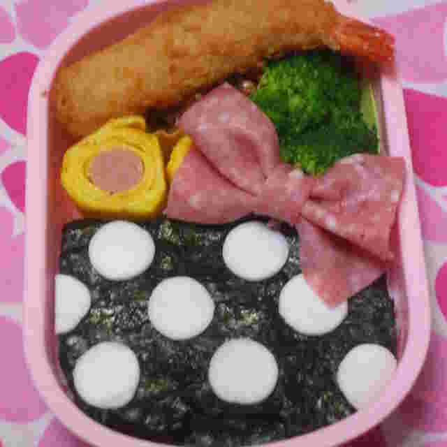 水玉ののり弁