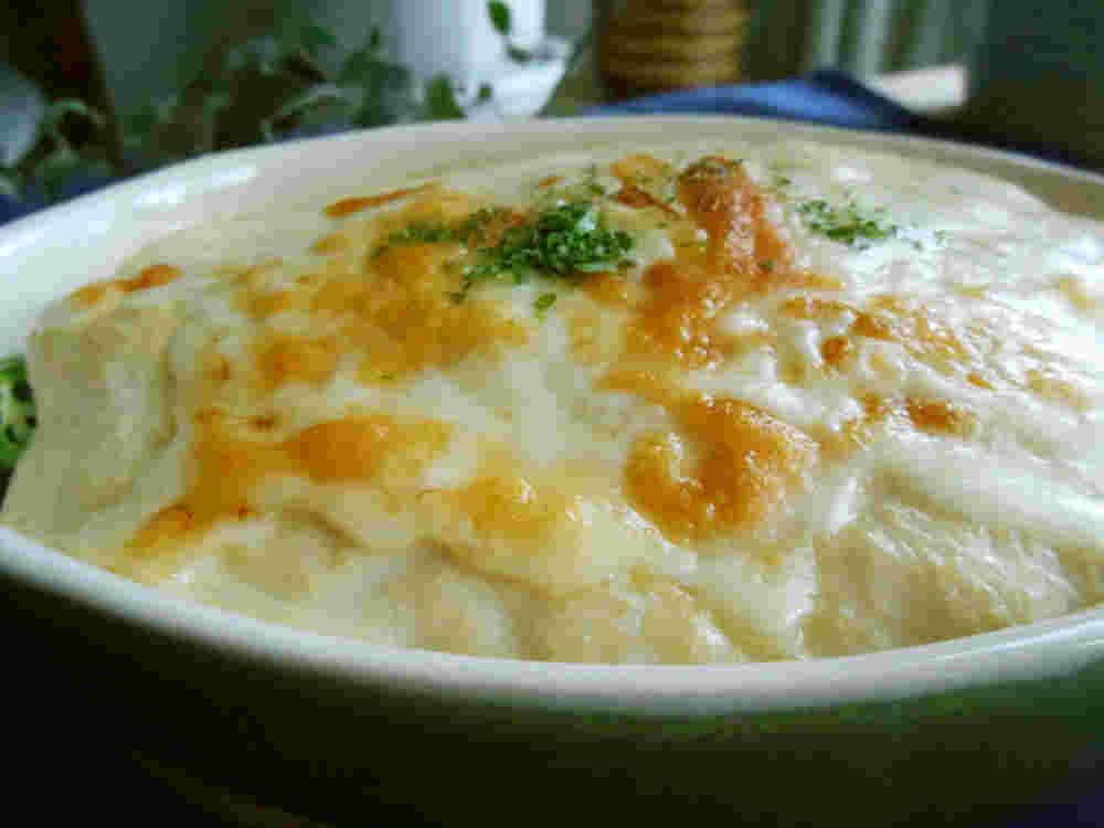 豆腐クリームのネバとろ和風グラタンのレシピ