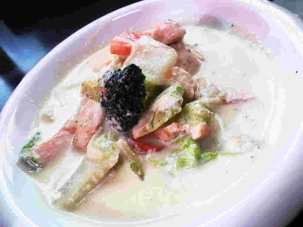 鶏肉と白菜の豆腐クリーム煮のレシピ