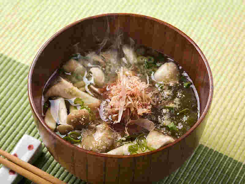 簡単なレシピで作ったとろろきのこスープ
