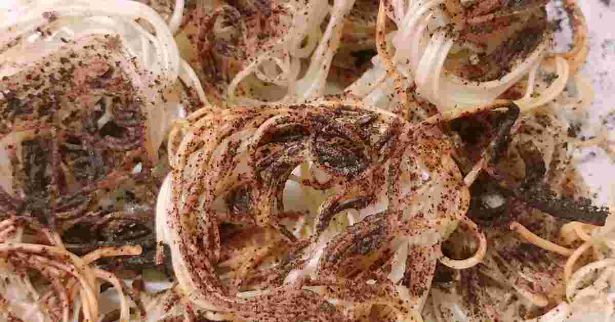 そうめんをリメイクしたクッキー