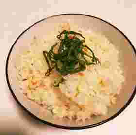 塩うにを炊き込んだご飯