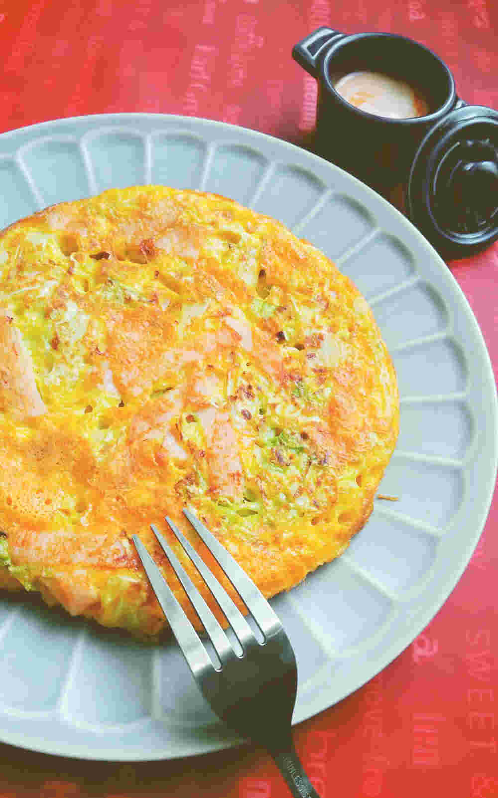 簡単なレシピで作るキャベツオムレツ