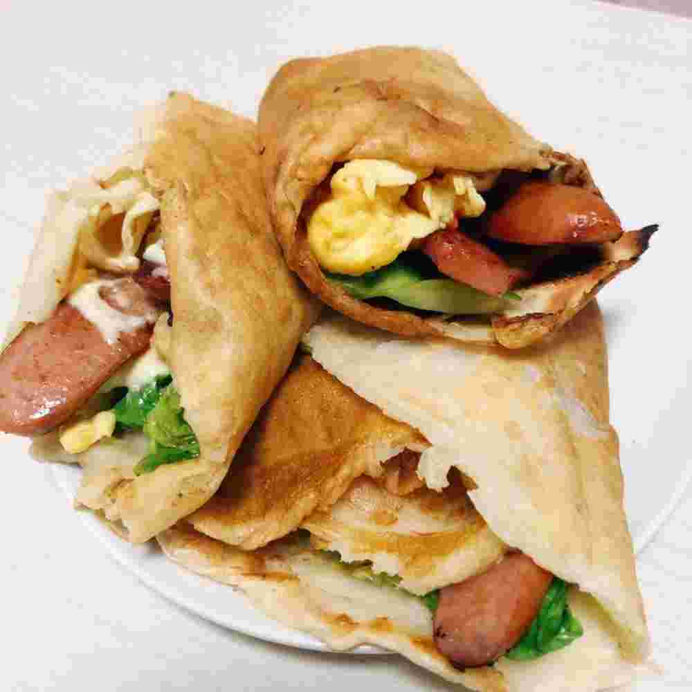 簡単なレシピで作ったエッグクレープ