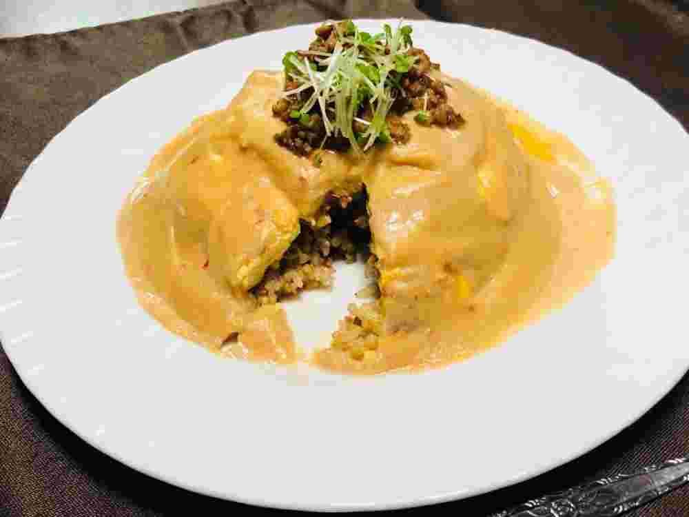 人気レシピでつくる豆乳オムライス