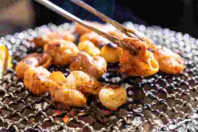 ホルモン料理の定番「焼きホルモン」