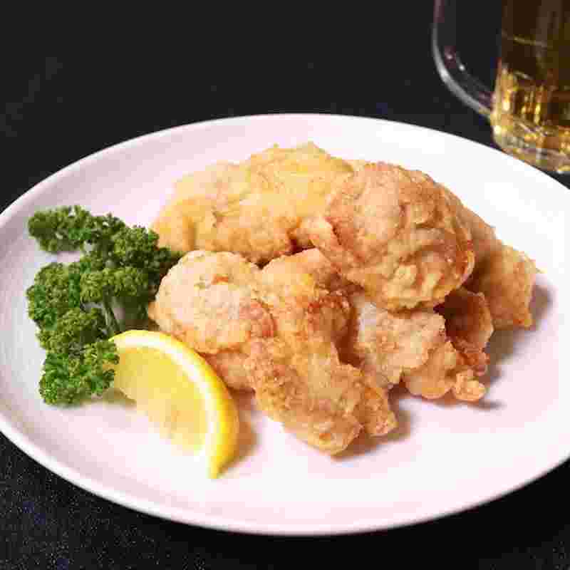 人気のホルモン料理「豚ホルモンの唐揚げ」