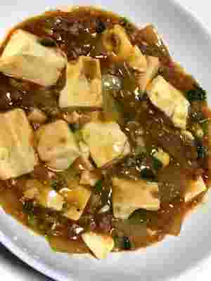 玉ねぎが美味しい麻婆豆腐