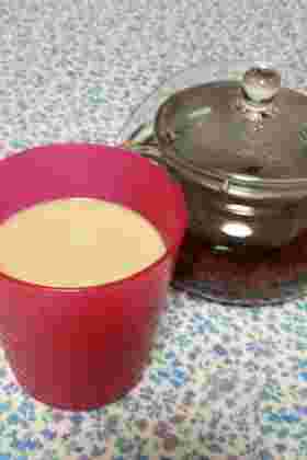 ほうじ茶とほうじ茶ソイラテ