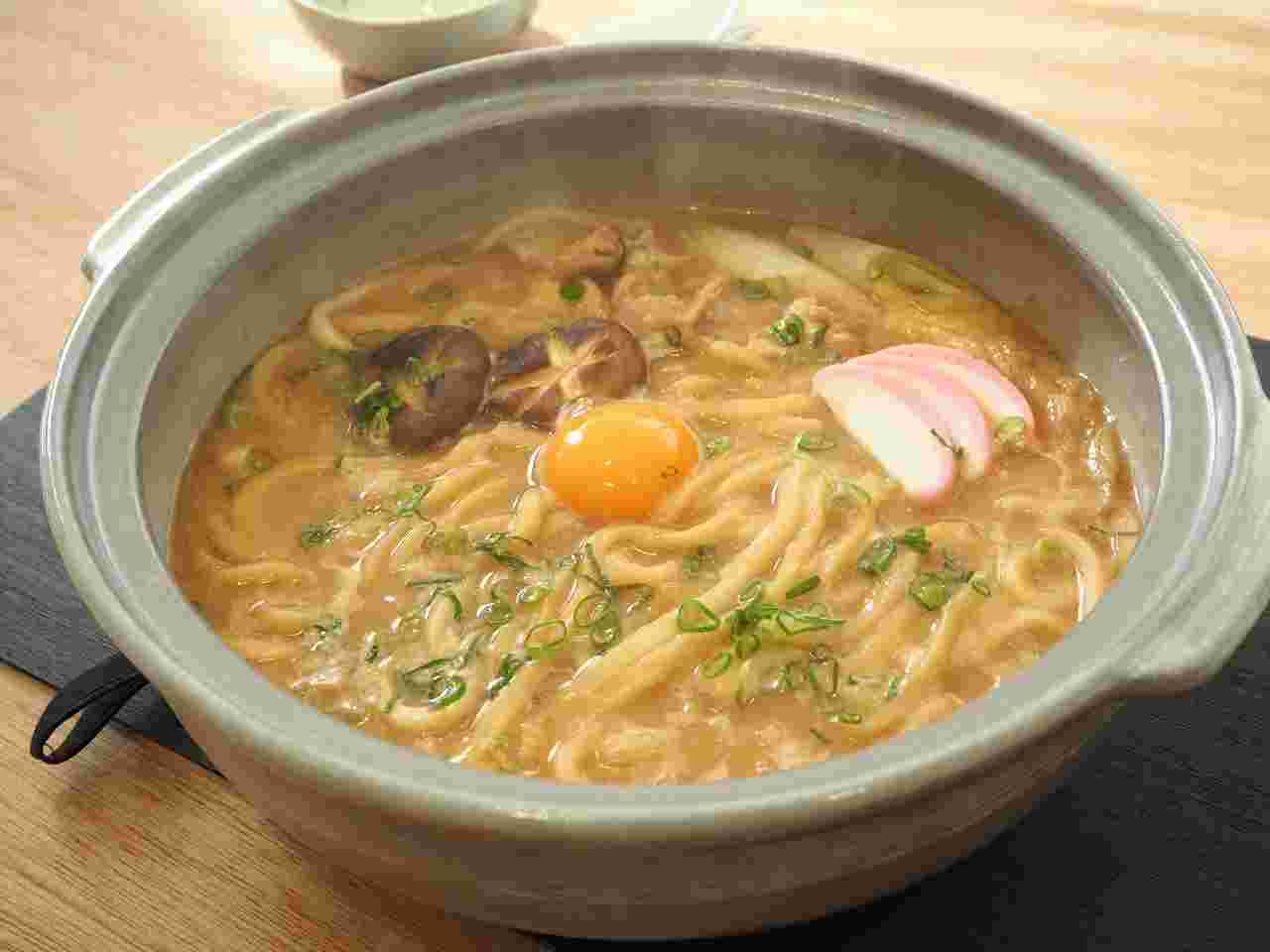 味噌煮込み風の〆うどん