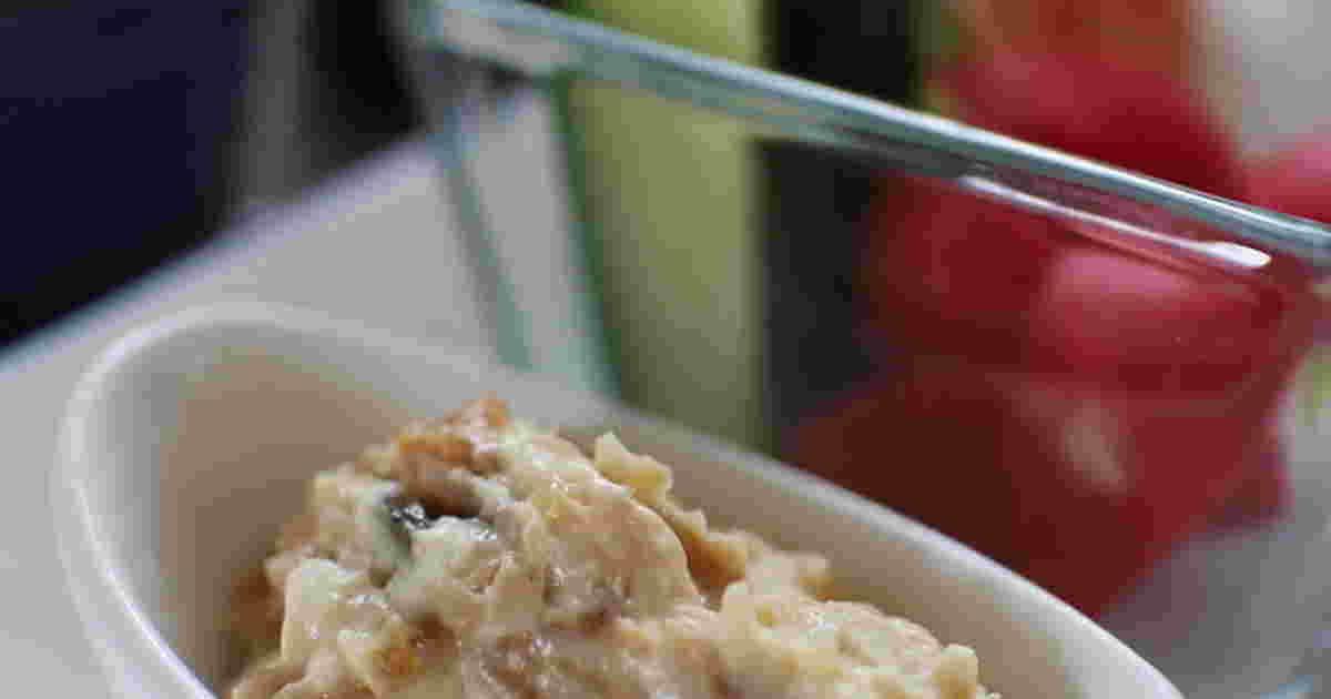もろみ味噌とチーズを混ぜ合わせたディップソース