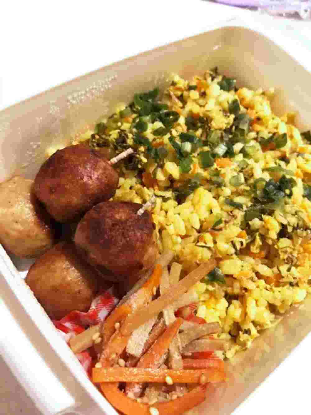 簡単なレシピで作る高菜チャーハン旦那弁当