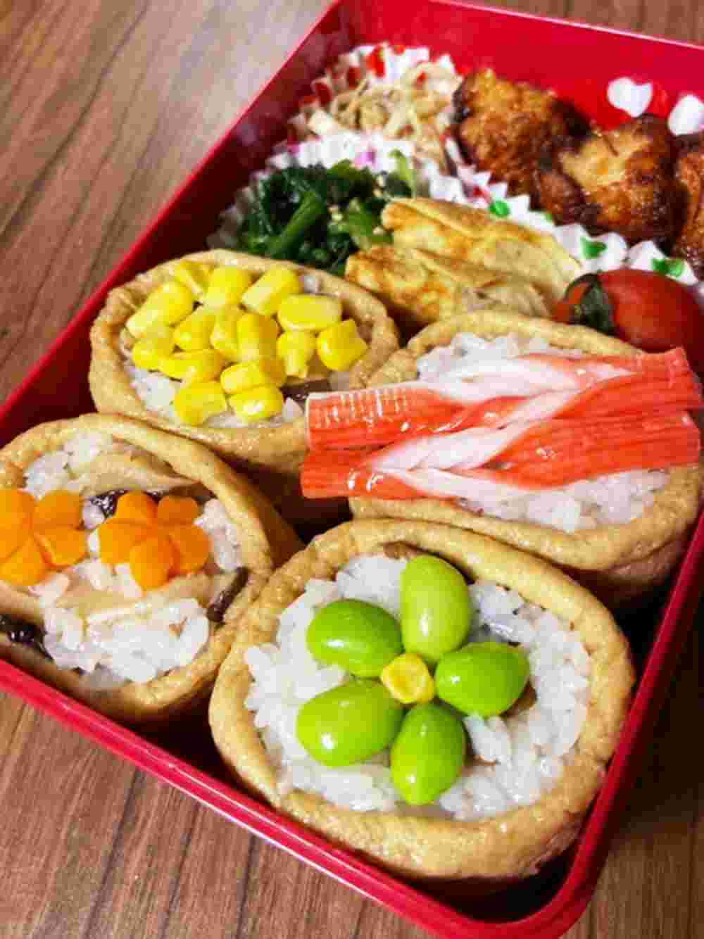 人気レシピで作るいなり寿司旦那弁当