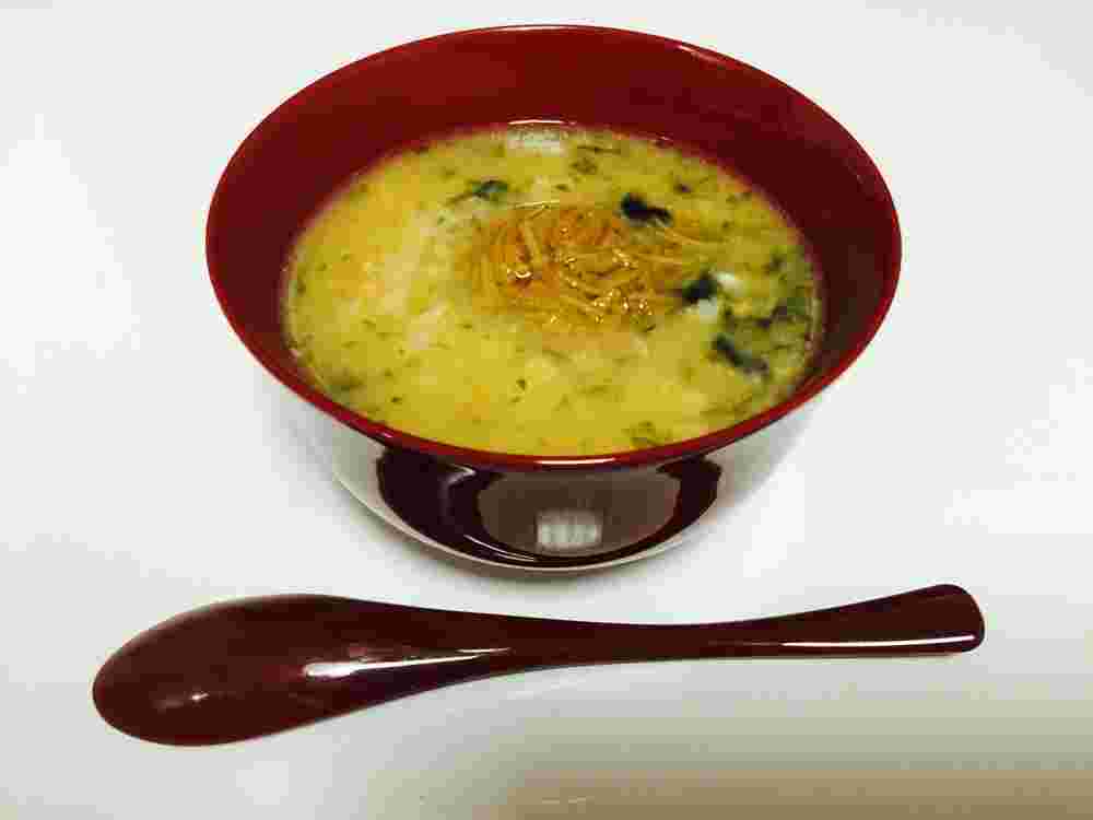 蟹と鮭の冬海雑炊