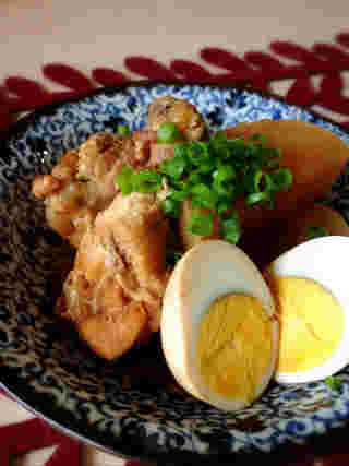 手羽元と大根と卵のさっぱり煮