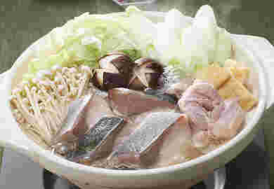 鶏塩ぶり鍋
