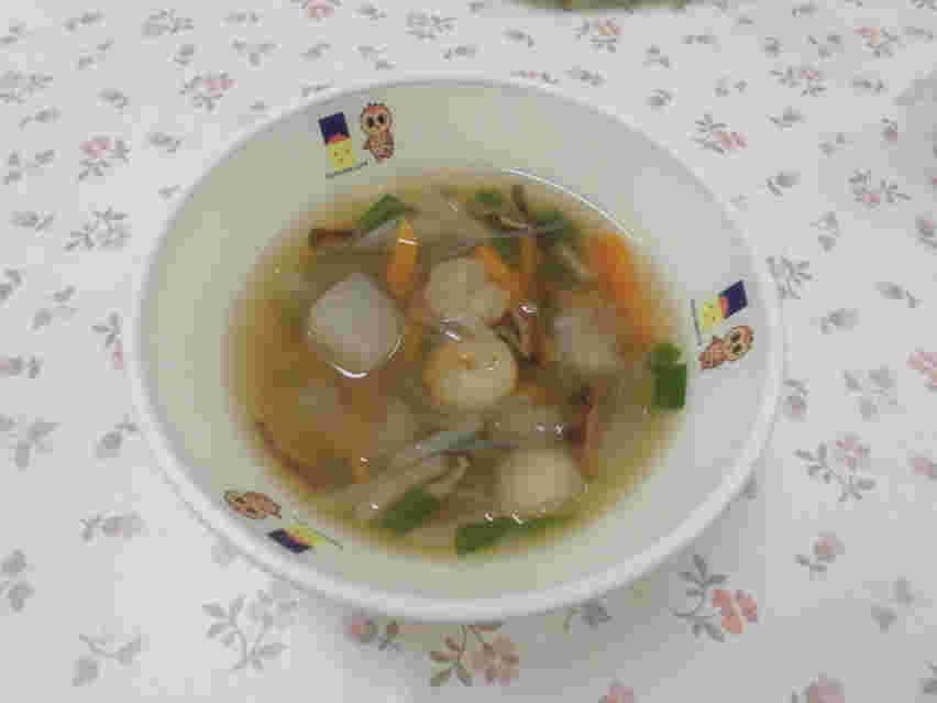 玉ねぎと冬瓜の中華スープ