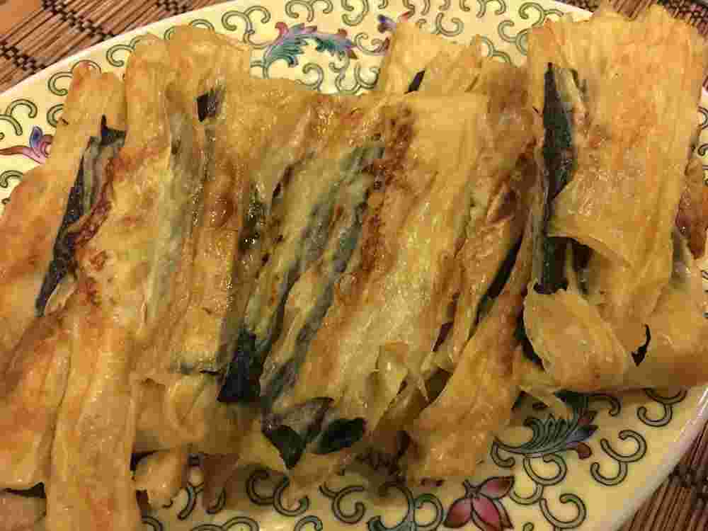 乾燥湯葉のベジタリアンステーキ