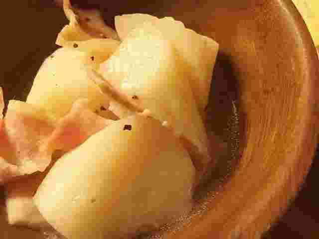 長芋とベーコンのコンソメ煮