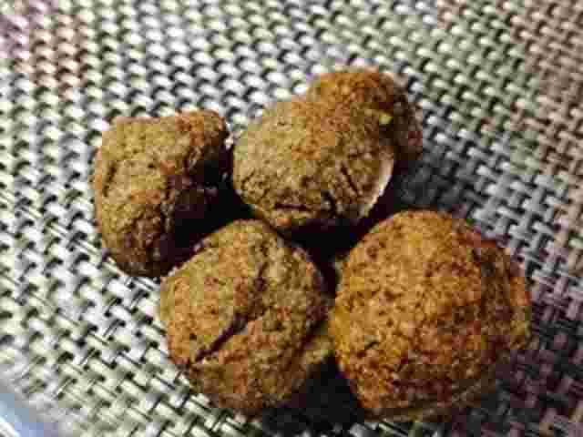 小麦粉で作るお菓子の珈琲ボーロ