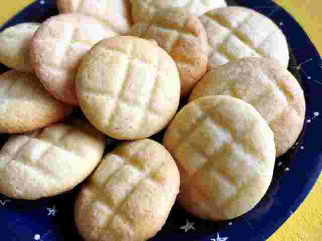 小麦粉で作るお菓子のメロンパンクッキー