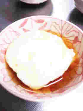 器に入った大根で作ったかぶら蒸し