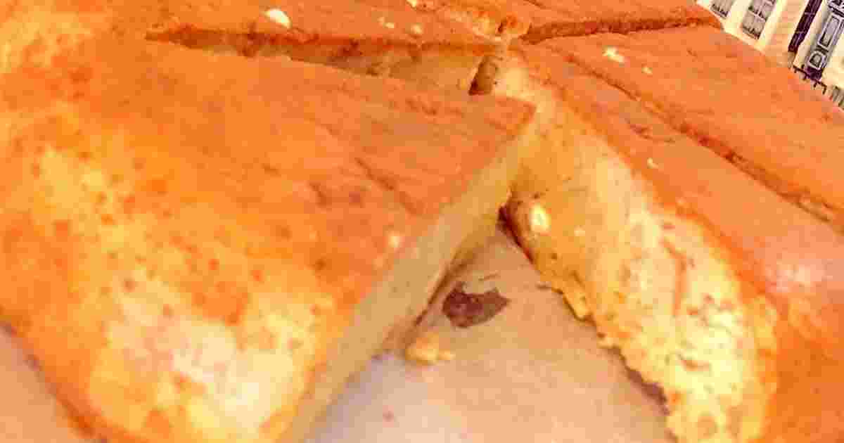 小麦粉で作るお菓子のバナナケーキ