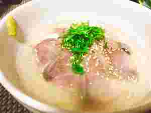 ぶり漬け丼の出汁茶漬け