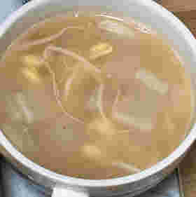 大根とタラのスープ