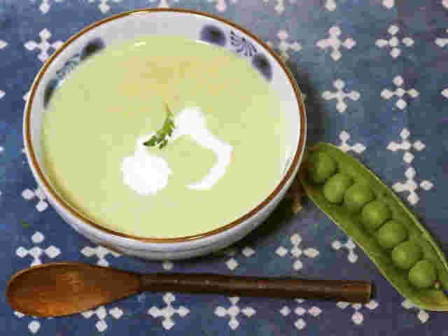 えんどう豆のポタージュ