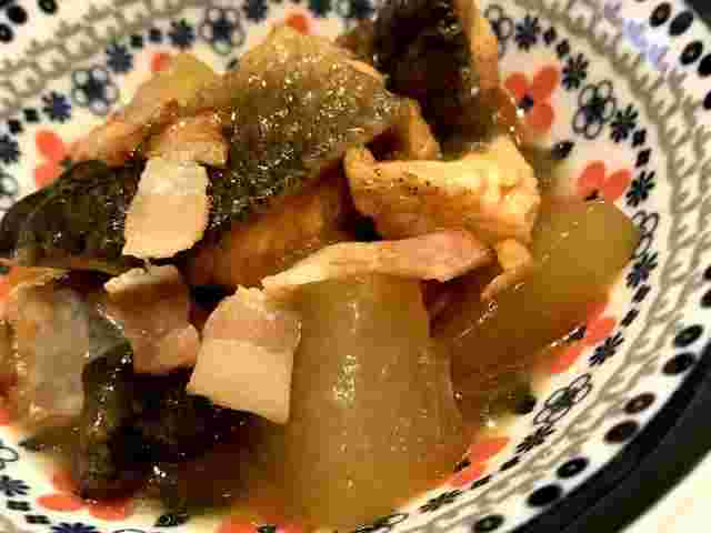 冬瓜とベーコンの和風煮のレシピ