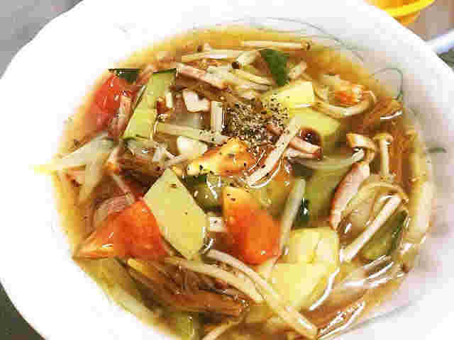 和風ガスパチョスープ