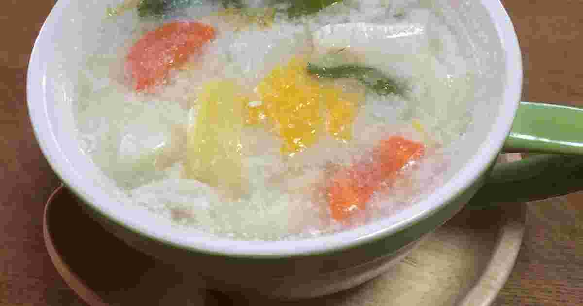 鶏胸肉の和風豆乳スープのレシピ